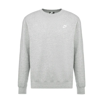 Afbeelding van Nike Sportswear CLUB CREW Unisex Sweater, Maat: 4XL T, Grey heather/white