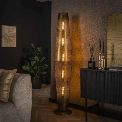 Afbeelding van Hoyz Collection Vloerlamp 5L Cosmic Brons Antiek