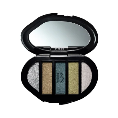 Afbeelding van Byredo Eyeshadow 5 colours oogschaduw palette Metal Boots in the Snow 6 gram