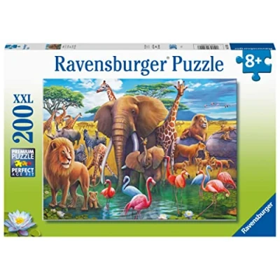 Afbeelding van Ravensburger Puzzel Safari 200 XXL Stukjes