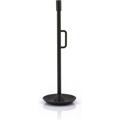 Afbeelding van FURNILUX Kandelaar Wick zwart 60 cm Metaal