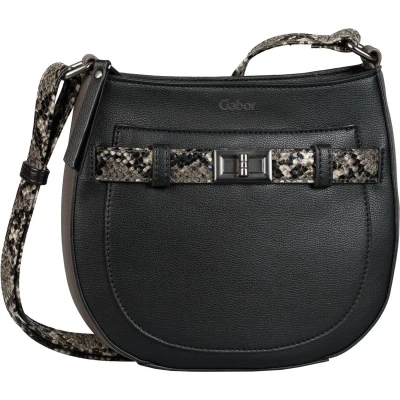 Afbeelding van Gabor Janna schoudertas voor dames, Mixed Black, 24x5,5x20,5