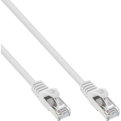 Afbeelding van InLine® Patchkabel, S FTP, Cat. 5e, wit, 2m