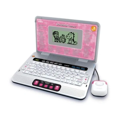 Afbeelding van VTech 80 109794 schoolstart laptop E roze