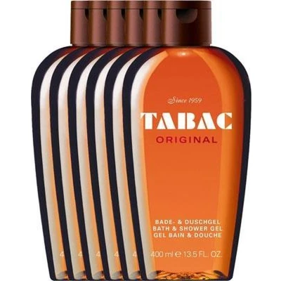 Afbeelding van Tabac Original Bath And Douchegel Man Voordeelverpakking 6 x 400 ml