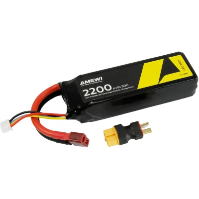 Afbeelding van Amewi LiPo accupack 11.1 V 2200 mAh Aantal cellen: 3 Softcase XT60
