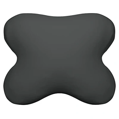 Afbeelding van Edda Lux® Hoes geschikt voor Tempur Ombracio hoofdkussen, 60 x 50 cm, vormvaste jersey kussensloop slaapkussen, van 100% katoen, in Antraciet