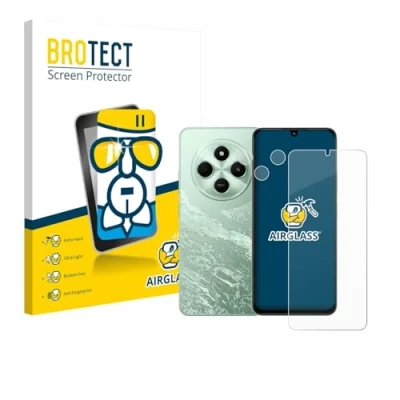 Afbeelding van BROTECT Screenprotector voor Xiaomi Poco C75 (Voor+Camera) Folie Beschermfolie Beschermglas transparant