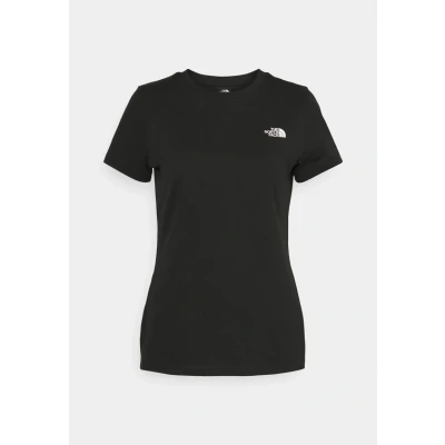 Afbeelding van The North Face Simple DOME TEE Tshirt basic, Dames, Maat: XS, Black