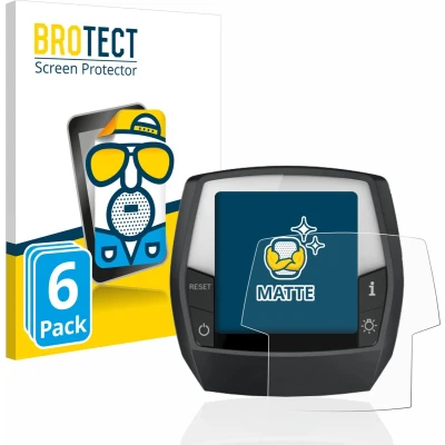 Afbeelding van BROTECT (6 Stuks) Antireflecterende Beschermfolie voor Bosch Intuvia Performance Line Anti Glare Screen Protector, Mat, Ontspiegelend