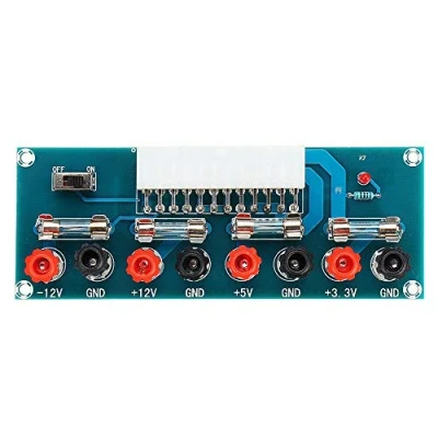 Afbeelding van Brensty 24 Pins Atx Benchtop Board Computer Pc Voeding Breakout Adapter Module
