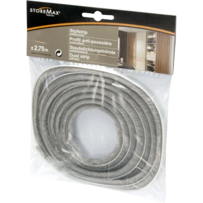 Afbeelding van Storemax Stofstrip Kunststof Grijs 275 Cm