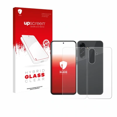 Afbeelding van upscreen Screenprotector voor Samsung Galaxy A36 (Voor+Achter) Folie Beschermfolie Beschermglas transparant