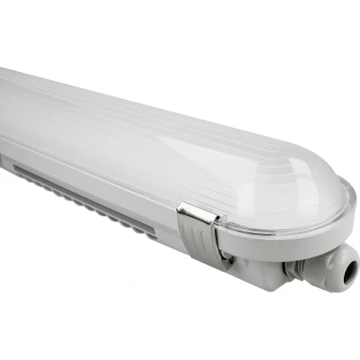 Afbeelding van Ledvance armatuur waterdicht led 32w 4400lm 4000k sensor cri80 110graden ip65 ik08 beh grijs kunststof lxbxh 1200x82x68mm 4058075541962
