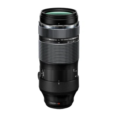 Afbeelding van OM SYSTEM M.Zuiko DIGITAL ED 100 400mm F5.0 6.3 IS, Super Telezoom, Geschikt voor alle MFT camera&#039;s (Olympus D &amp; PEN modellen, Panasonic G serie), zwart