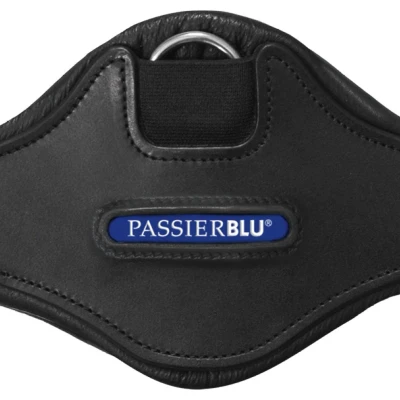 Afbeelding van Passier Singel Wave Leder Zwart 70cm