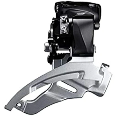 Afbeelding van Shimano Voorderailleur 3 x 9 speed Altus FD M2000 top swing dual pull met hoge klem 40T (63 66)