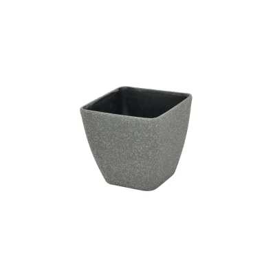 Afbeelding van Europalms Plantenbak Deco cachepot STONA 47, rechthoekig, grijs