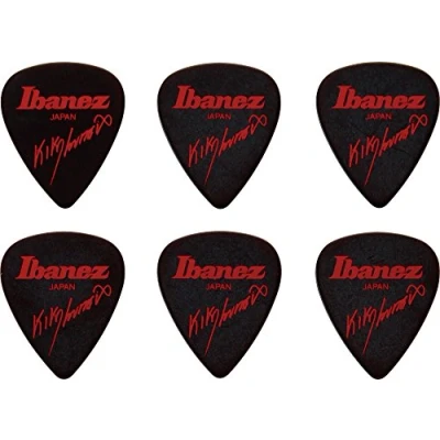 Afbeelding van Ibanez B1000KL BK Kiko Loureiro signature plectrums 1.2 mm 6 pack zwart