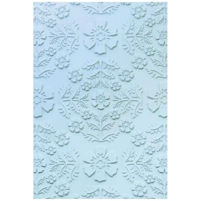 Afbeelding van Sizzix Multi Level Textured Impressions by Eileen Hull Floral Damask (666765)