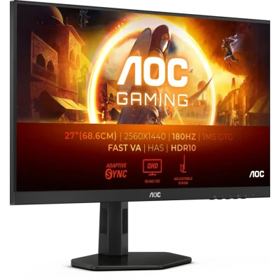 Afbeelding van AOC G4 Q27G4XN computer monitor 68,6 cm (27 ) 2560 x 1440 Pixels Quad HD LCD Zwart, Grijs