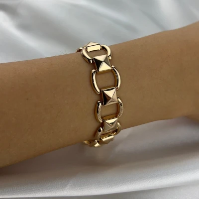 Afbeelding van Brass Bracelet Gold 18K