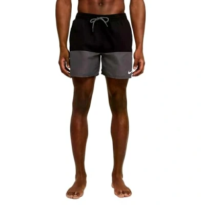 Afbeelding van Nike zwemshort Split 5&#039; Volley zwart/grijs