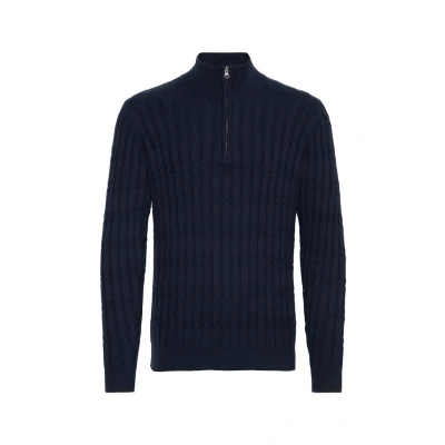 Afbeelding van Indicode Jeans Idpaulo Trui, Heren, Maat: Medium, Navy