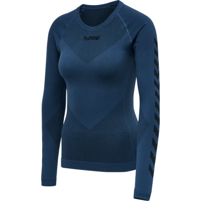 Afbeelding van Hummel First Seamless Hemd, Dames, Maat: 42/44, Dark denim