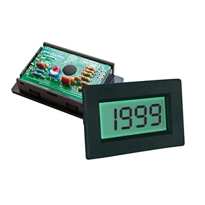Afbeelding van PeakTech digitale inbouwvoltmeter/ampèremeter 2000 Counts, 1 stuks, LDP 140