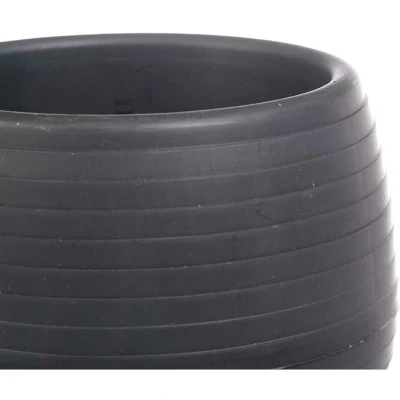 Afbeelding van Pottenset Antraciet Plastic 16,5 x 14,5 cm (4 Stuks)