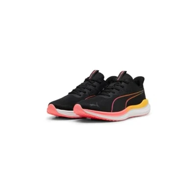 Afbeelding van Puma Reflect Lite hardloopschoen voor dames, Zwarte Zon Stream, 37.5 EU