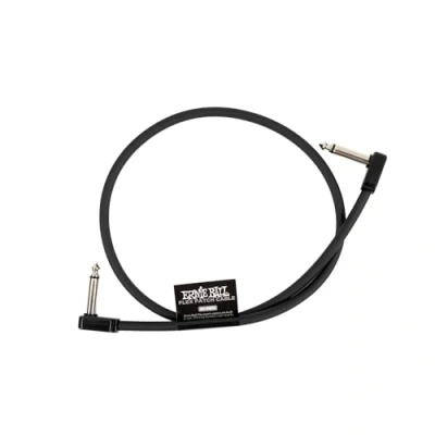 Afbeelding van Ernie Ball Flex Patchkabel 24&quot; Zwart Enkel