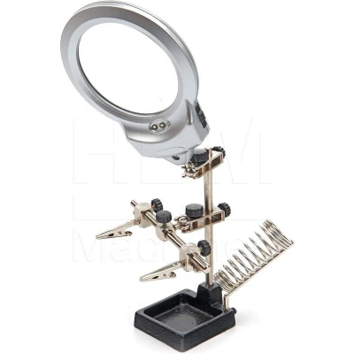 Afbeelding van HBM 3e Handje met loupe en LED Verlichting
