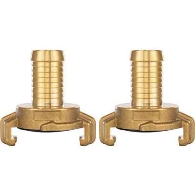 Afbeelding van Poppstar 2x Messing Snelkoppeling 3/4 inch Slangtule (Geka systeem koppeling inch)
