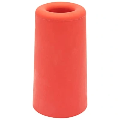 Afbeelding van WAGNER Vloer deurstopper/muur deurstopper VULKAANO BIG diameter Ø 40 x 73 mm, buffer uit hoogwaardig massief rubber, rood, voor vastschroeven 15207121