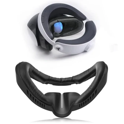 Afbeelding van VR Face Pad voor Playstation VR2, Fitness Facial Interface Lederen Foam Kussen &amp; Vervanging Compatibel met PSVR2 Accessoires