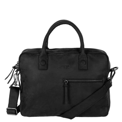 Afbeelding van DSTRCT Wall Street Workingbag 14&quot; black Laptoptas