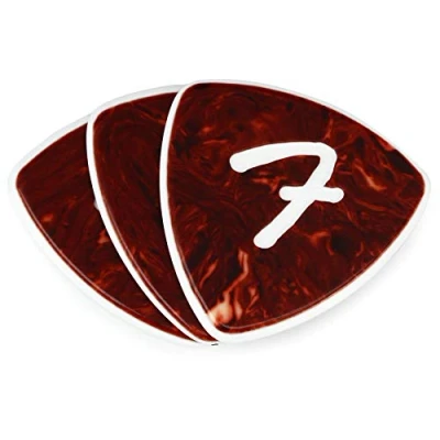 Afbeelding van Fender F Grip plectrum 346 Pick Rood 1.50 mm 3 pack