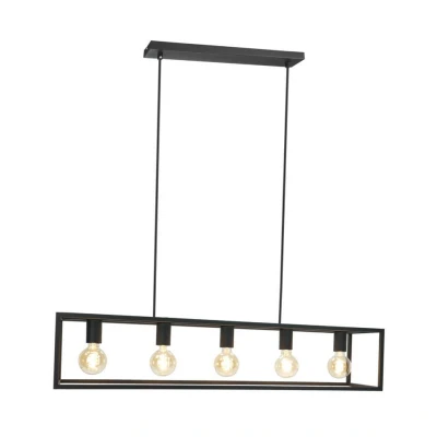 Afbeelding van Eglo Verlichting Hanglamp Blackcrown 5 lampen