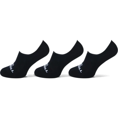 Afbeelding van 3 Pack O&#039;Neill No show footies unisex 719003 6969 zwart Maat 39 42
