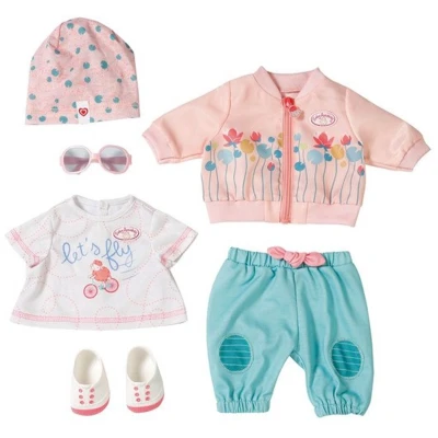 Afbeelding van Baby Annabell Active Deluxe Fietsset Outfit Poppenkleding 43 cm
