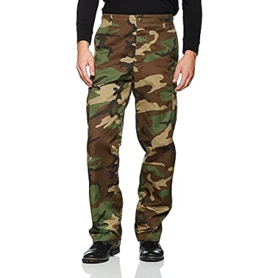Afbeelding van Mil Tec US Rangertype BDU broek Woodland 906