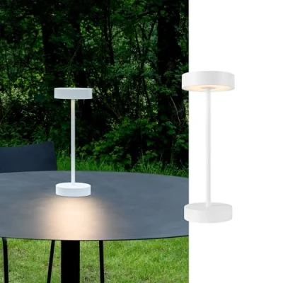 Afbeelding van Slv vinolina tafellamp accu ip54 2700 3000k touch wit 1007360