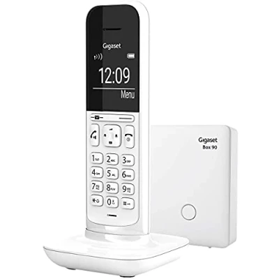 Afbeelding van Gigaset CL390 draadloos design DECT telefoon handsfree functie 2 akoestische profielen, groot grafisch display, eenvoudige bediening met intuïtieve menunavigatie, incl. basisstation box 90,