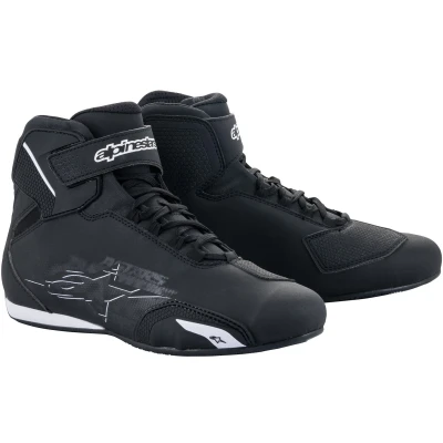 Afbeelding van Alpinestars Sektor Shoes Black White 11 Maat Laars