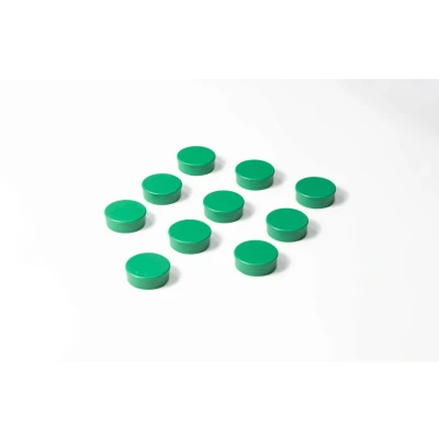 Afbeelding van Magnummagneten, 10 stuks, groen