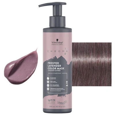 Afbeelding van Schwarzkopf Chroma ID Color Mask 8 19 Frosted Lavander 300 ml