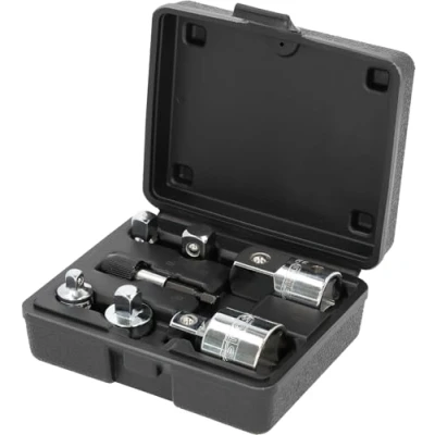 Afbeelding van KS Tools 918.0707 1/4&quot;+3/8&quot;+1/2&quot;+3/4&quot; CHROMEplus Verloop adapterset, 7 dlg