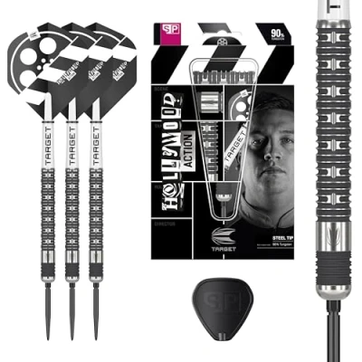 Afbeelding van Target Chris Dobey Hollywood Action Swiss Point 90% Dartpijlen 24 Gram